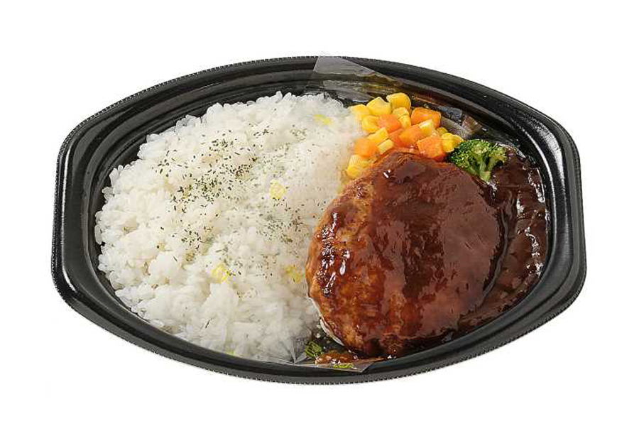 デミソースのふっくら鉄板焼きハンバーグ