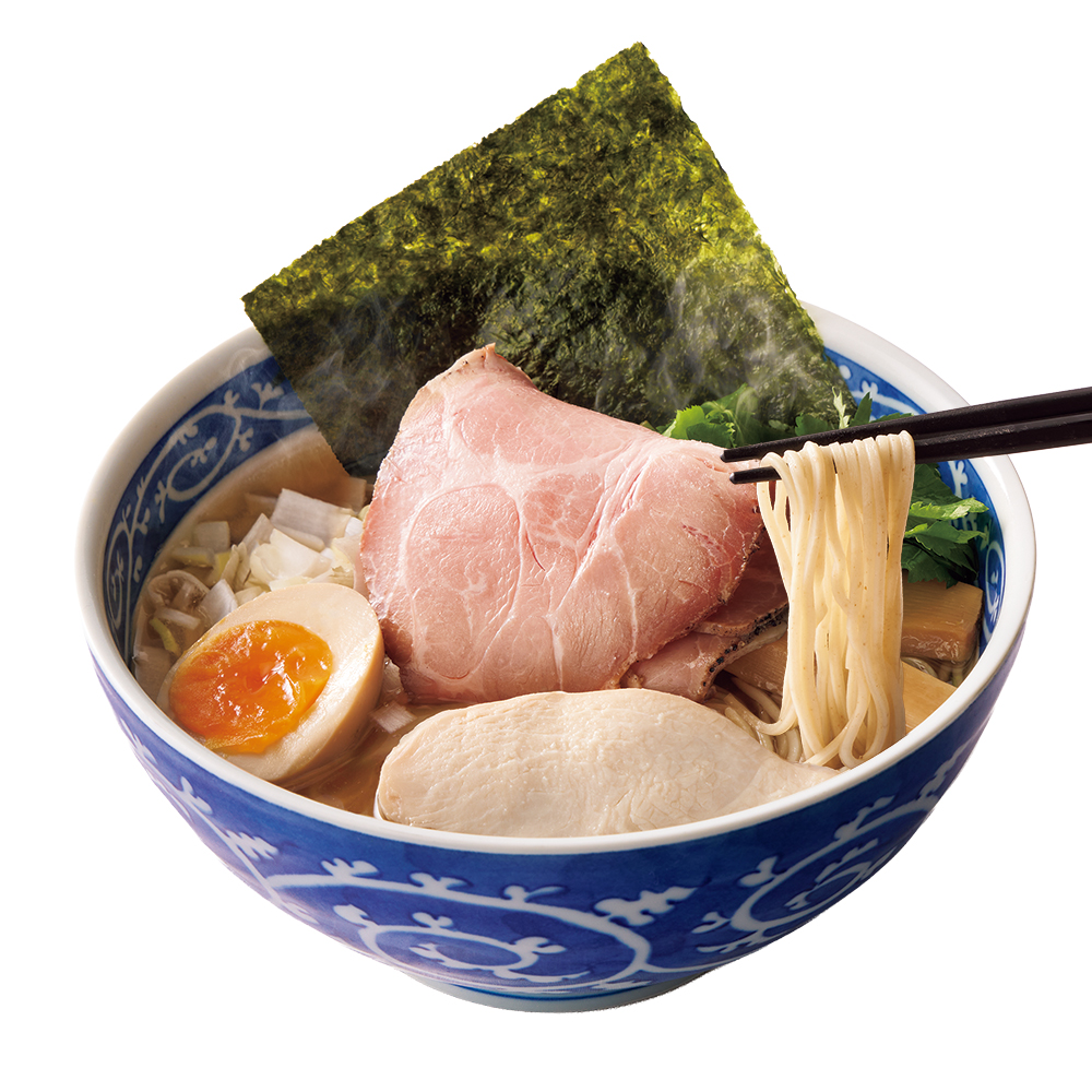 「煮干しそば 白醤油」（1301円）