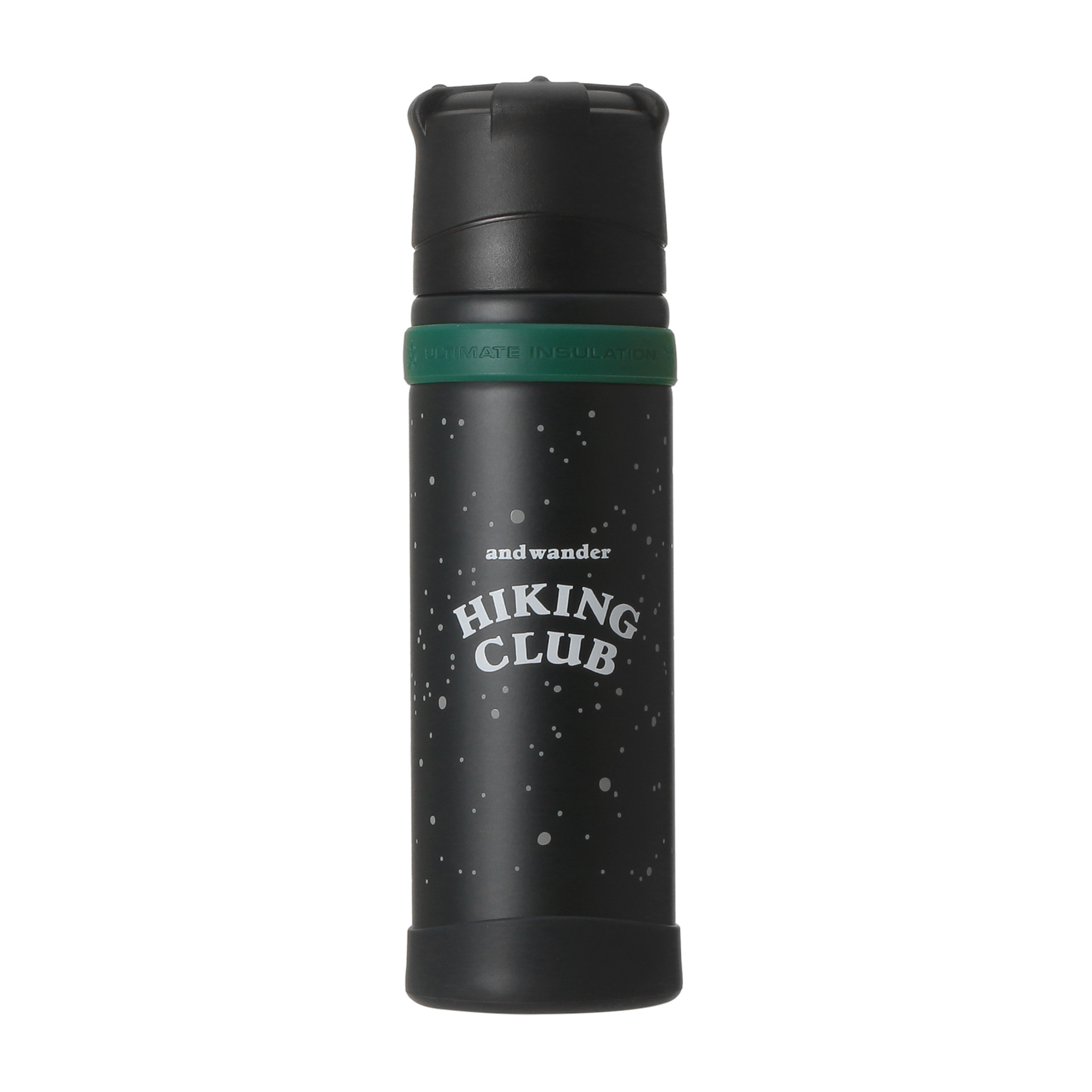 HIKING CLUBのロゴをあしらったボトル
