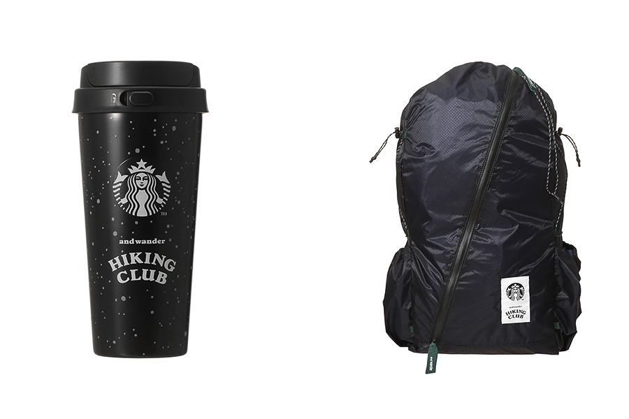 スターバックス×and wander「a wander in the stars」コレクション