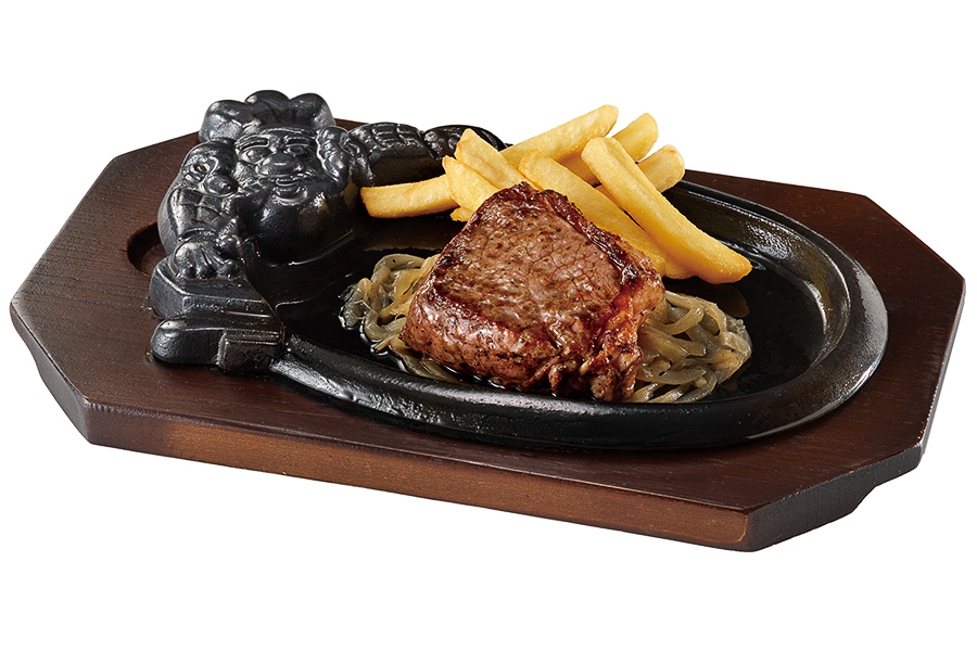 炭焼きスペシャルサーロインステーキランチ