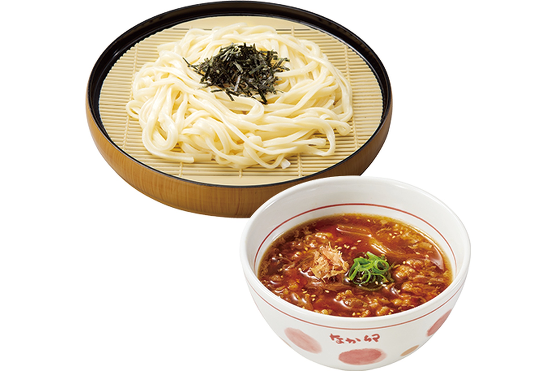 旨辛牛肉つけうどん