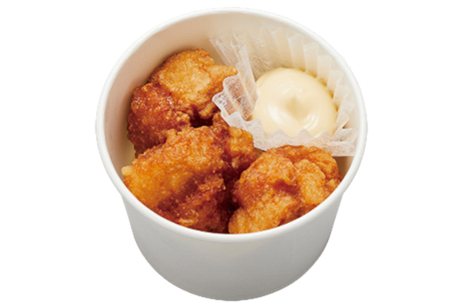 「お持ち帰り用 二段仕込みの醤油とり唐揚げ〈3個〉」（390円～）