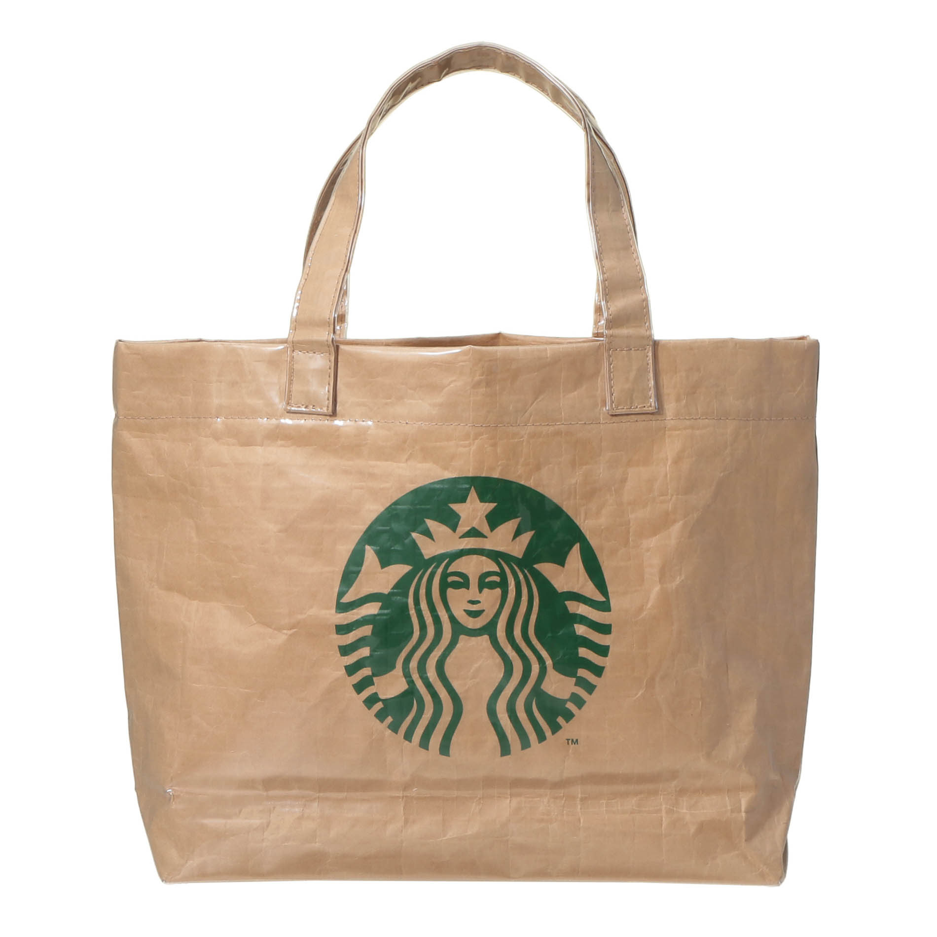 STARBUCKS STAND by BEAMS LOGO PVC ショッパートート S