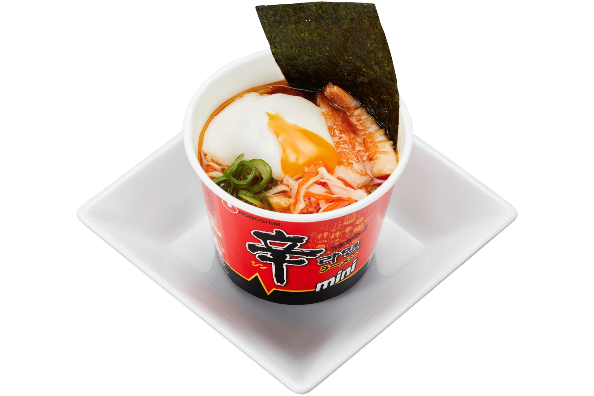 鯛スープの海鮮 辛ラーメン～まろやか温玉添え～