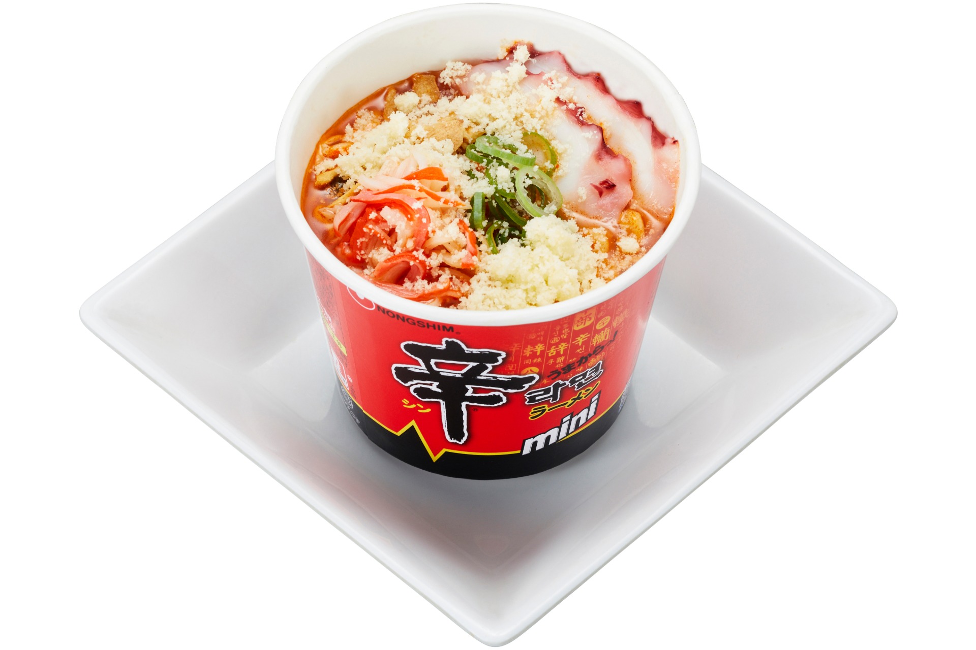 鯛スープの海鮮 辛ラーメン～辛ラーメンおすすめ！味変プレート～