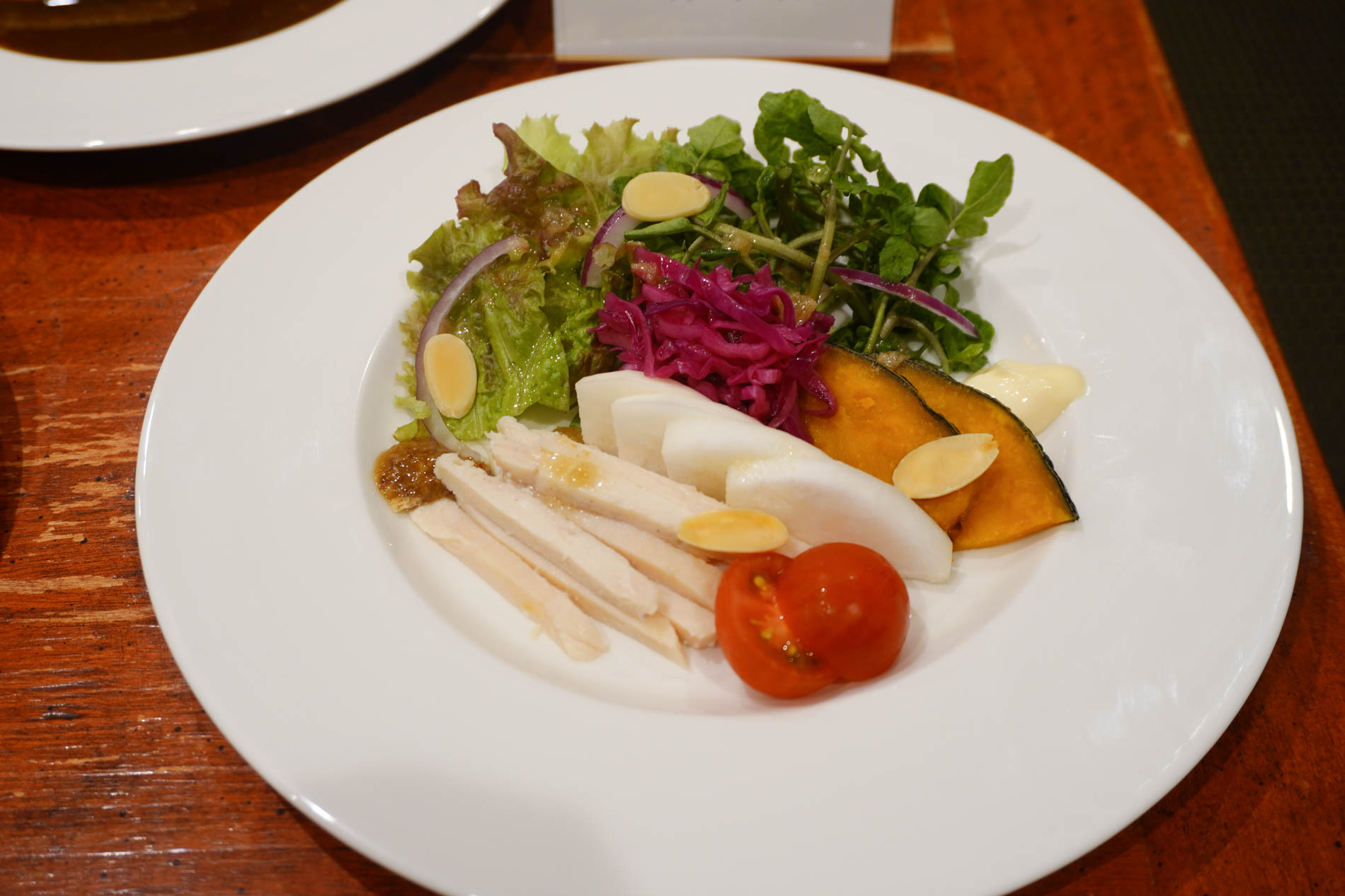 7種の国産野菜のガーデンサラダ