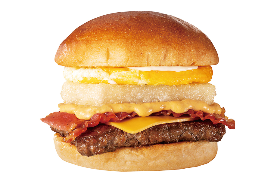 「NY月見もっちバーガー」（1180円）