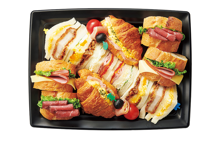 「パーティーサンドセット」（2480円）