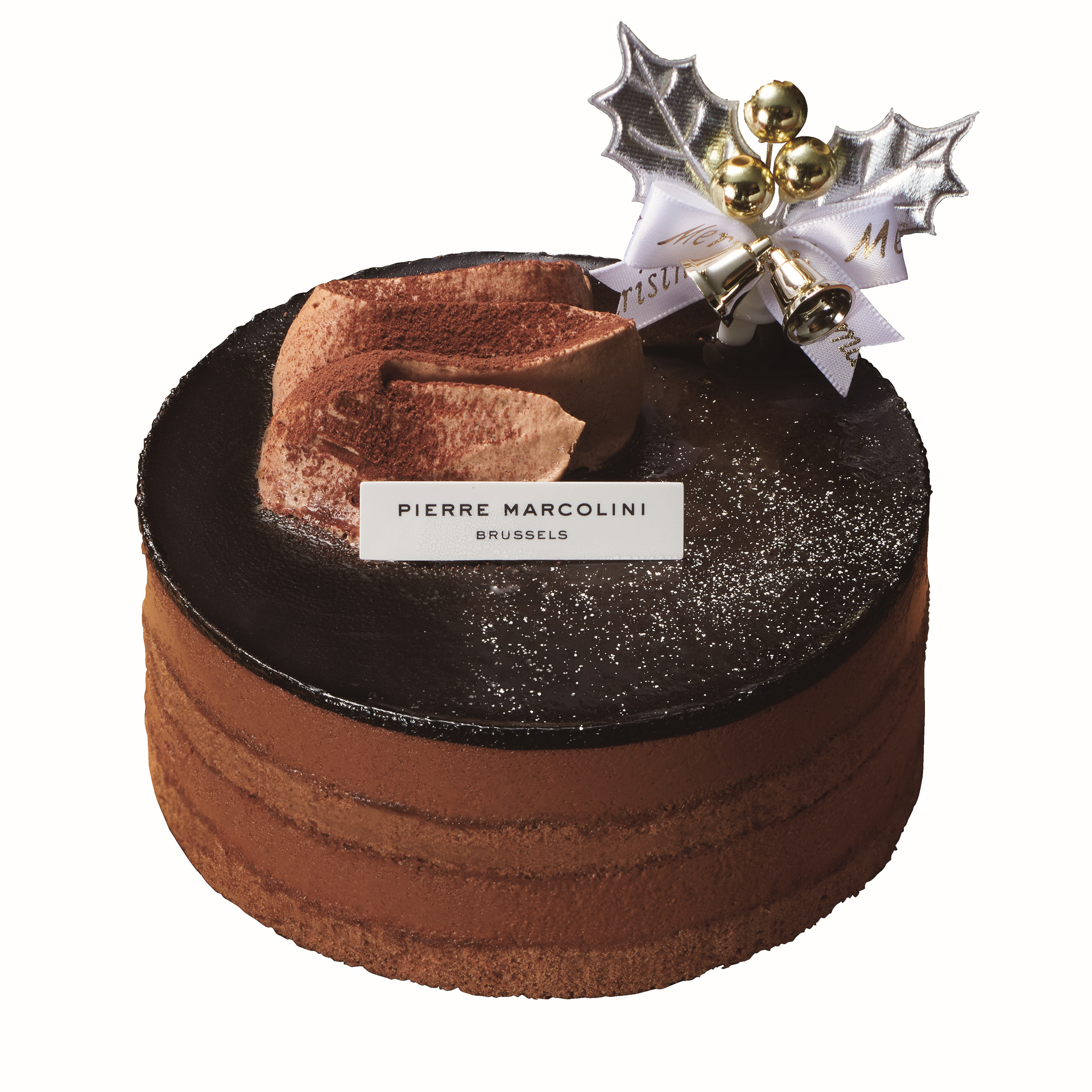 「ピエール マルコリーニ監修 ショコラとキャラメルのケーキ」（4600円）