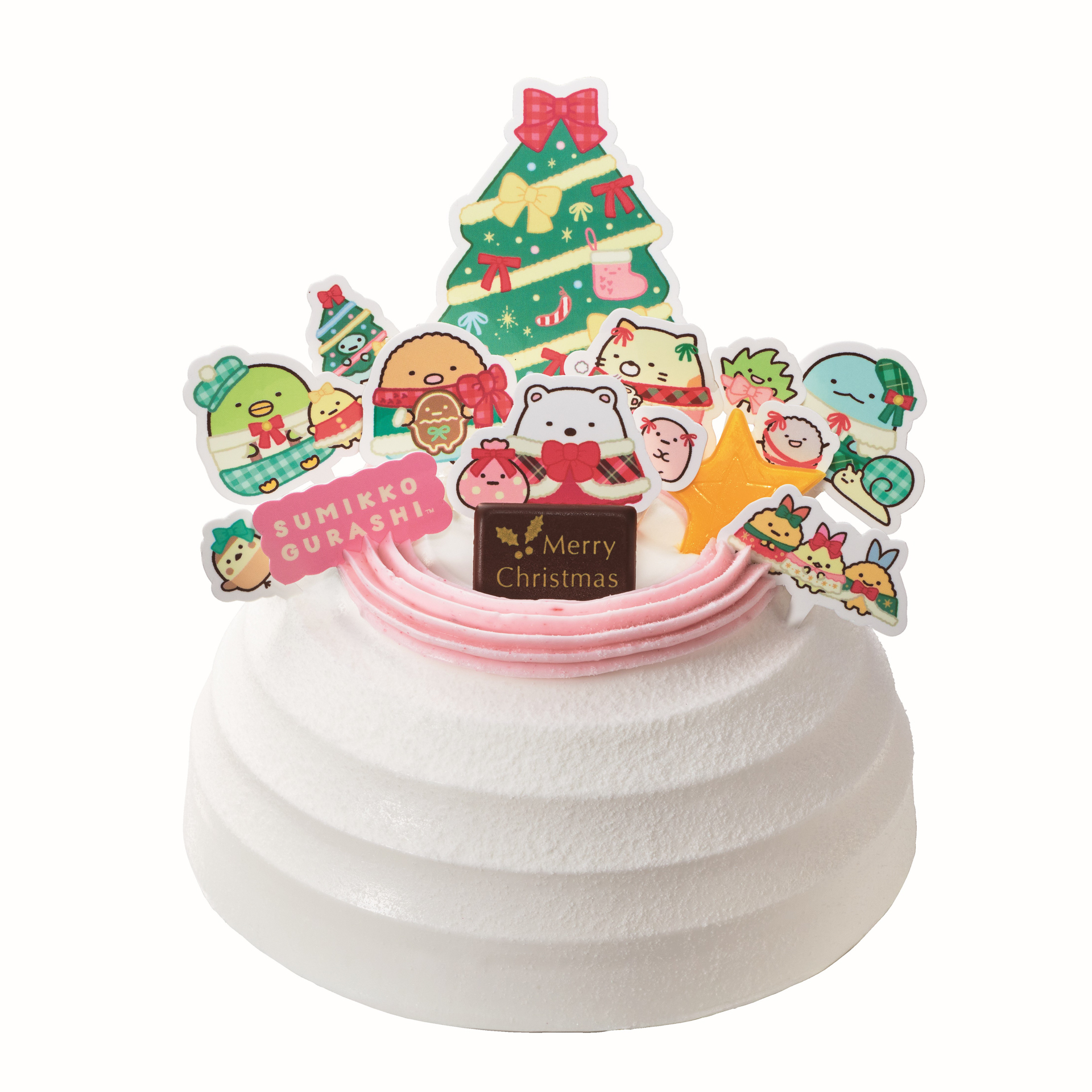 「すみっコぐらし かざって楽しいクリスマスケーキ」（5400円）