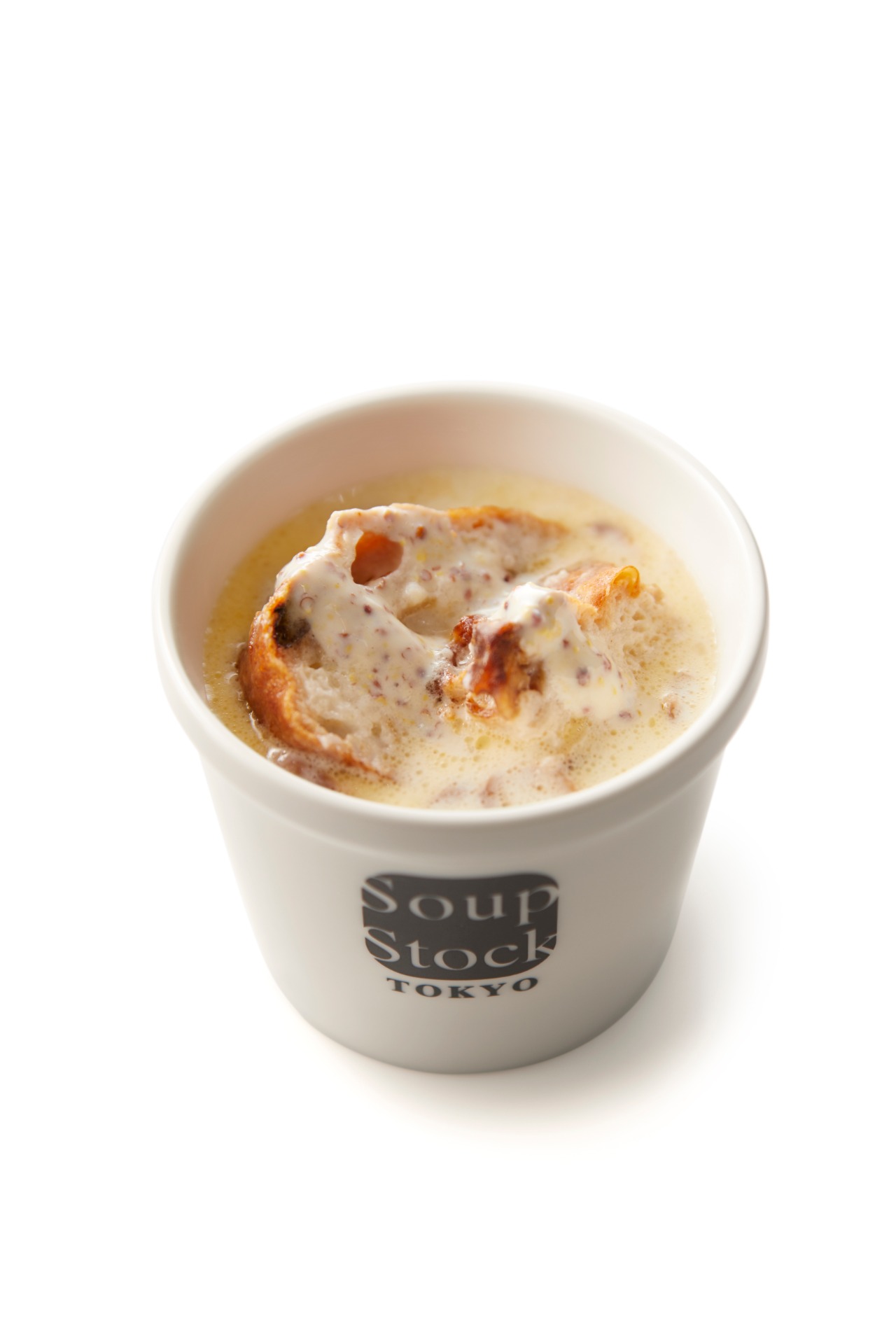 「フェルメールの“牛乳を注ぐ女”のスープ」（750円）