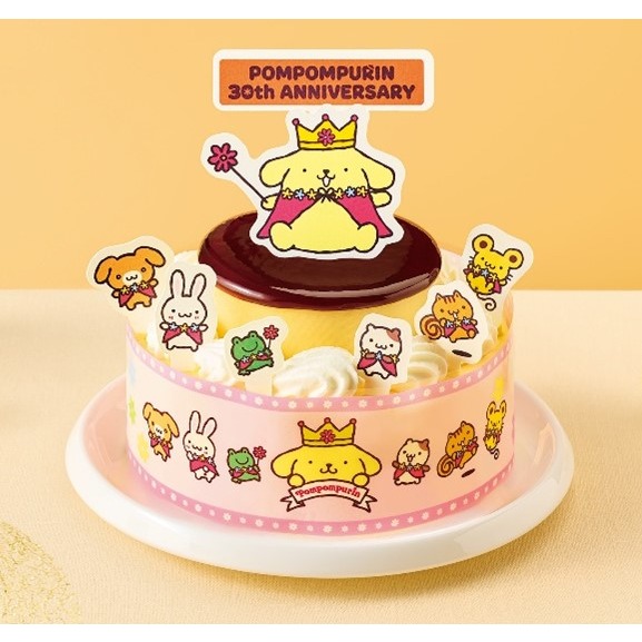 「ポムポムプリン アニバーサリークリスマスケーキ」