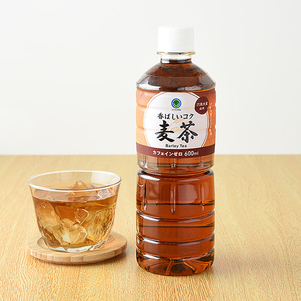 「麦茶 600mL」（129円）