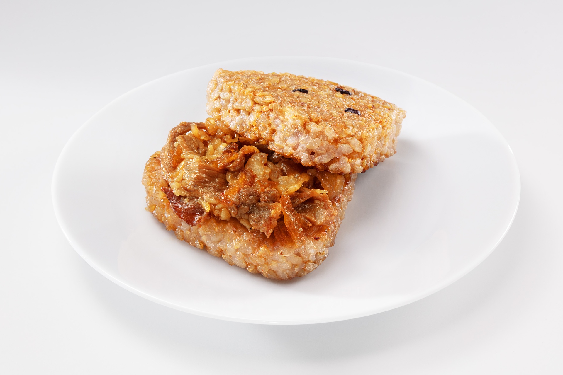牛カルビが柔らかい「モスデリ 焼きおにバーガー 牛カルビ」