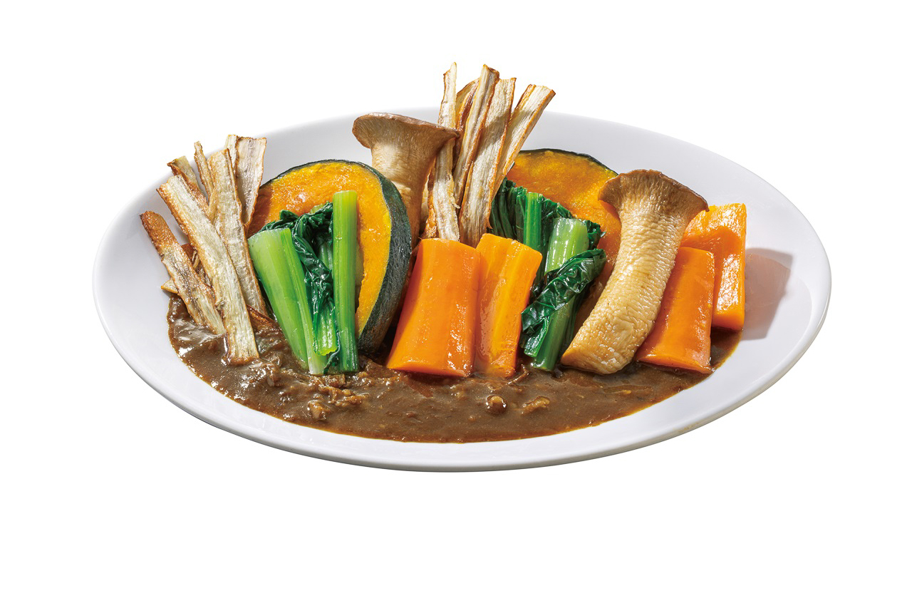 たっぷり秋野菜カレー