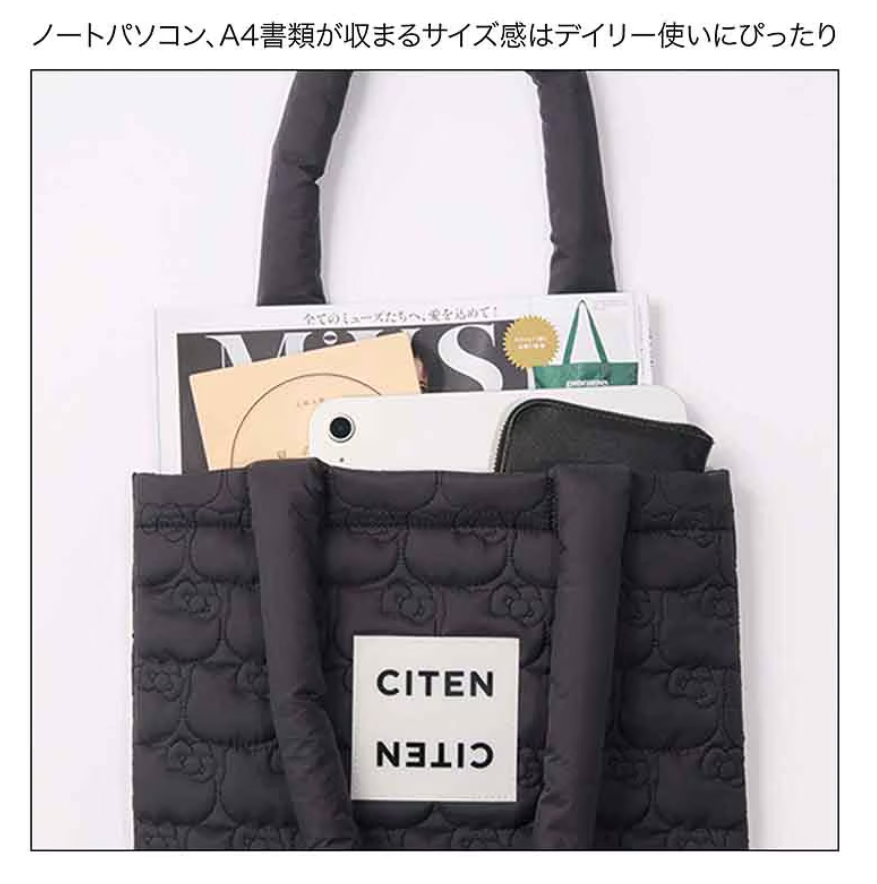 PCやA4書類が収まる大きさで、デイリー使いにおすすめ