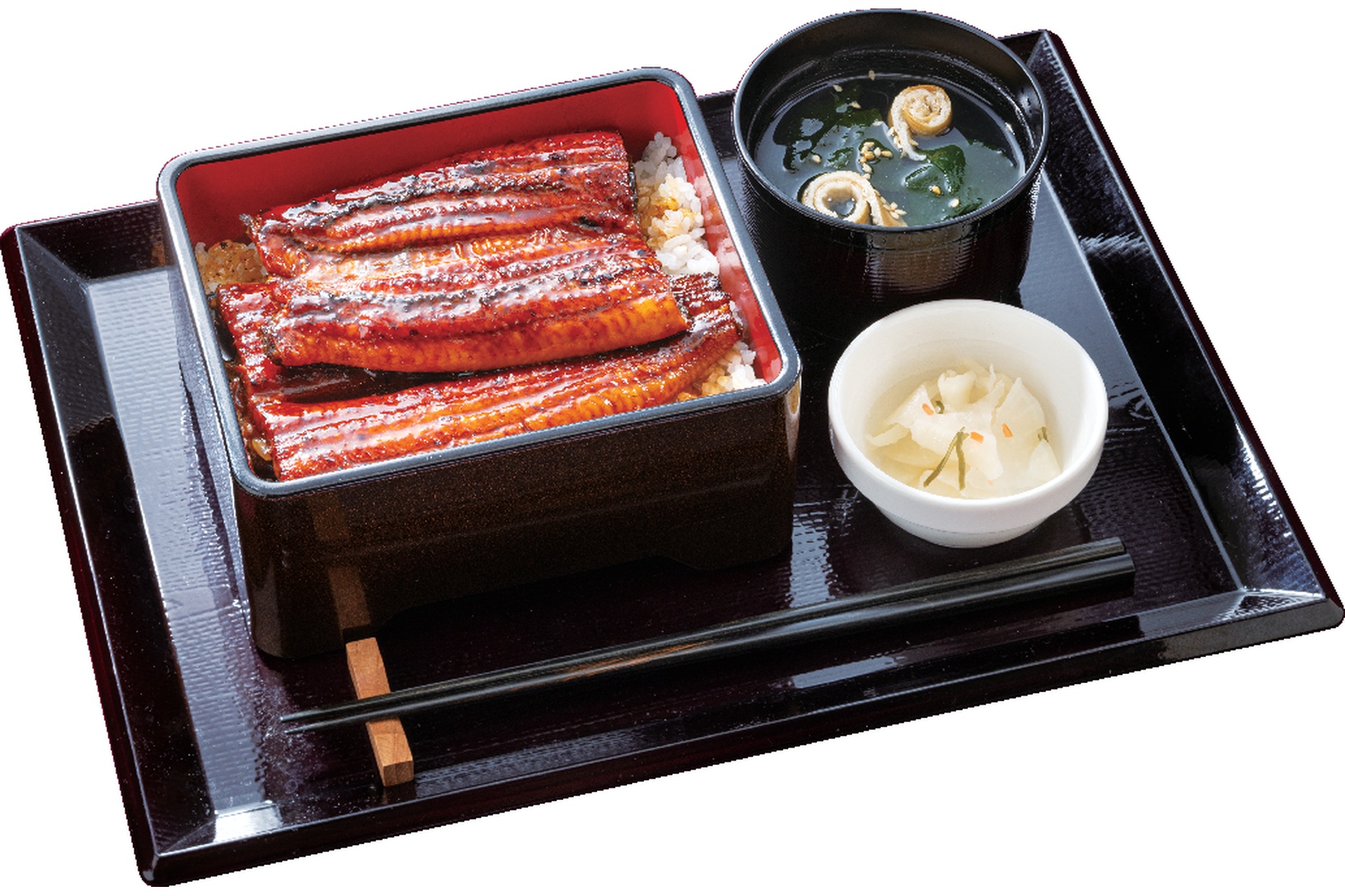 うな重　うなぎ2倍（味噌汁・漬物付き）