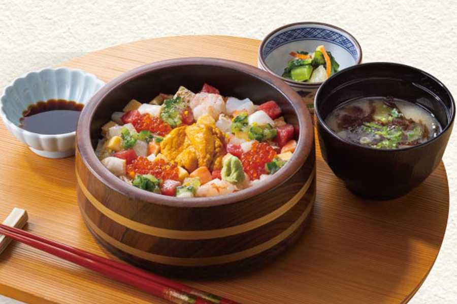 藍屋「口福ばらちらし」
