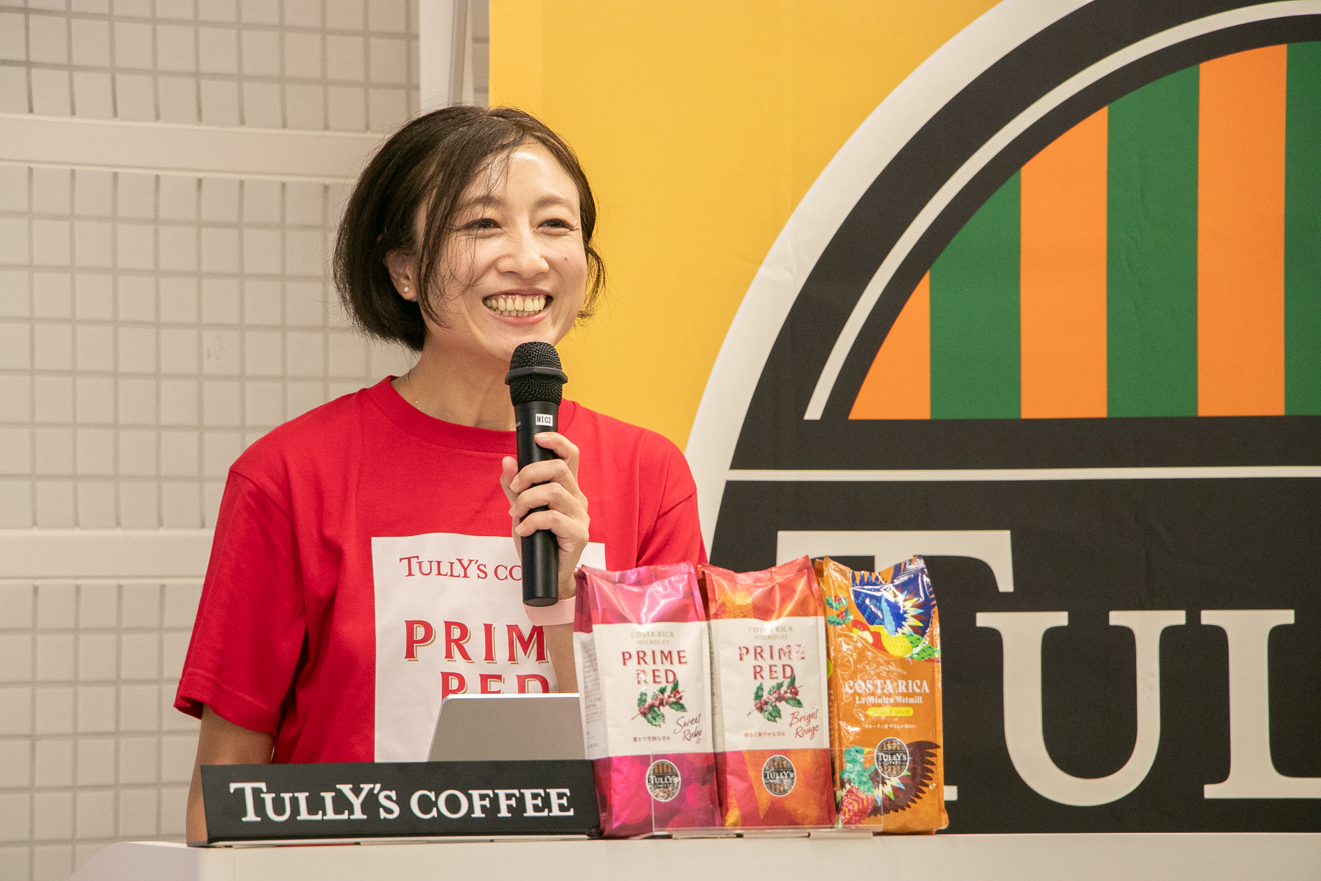 タリーズコーヒージャパン株式会社 プロダクト本部 ビーンズ開発グループ グループ長 渡邊瑛子氏。コーヒー豆の調達を担当し、2018年に初めてコスタリカを訪問して以来、コロナ禍の時期を除いて毎年現地に通っている