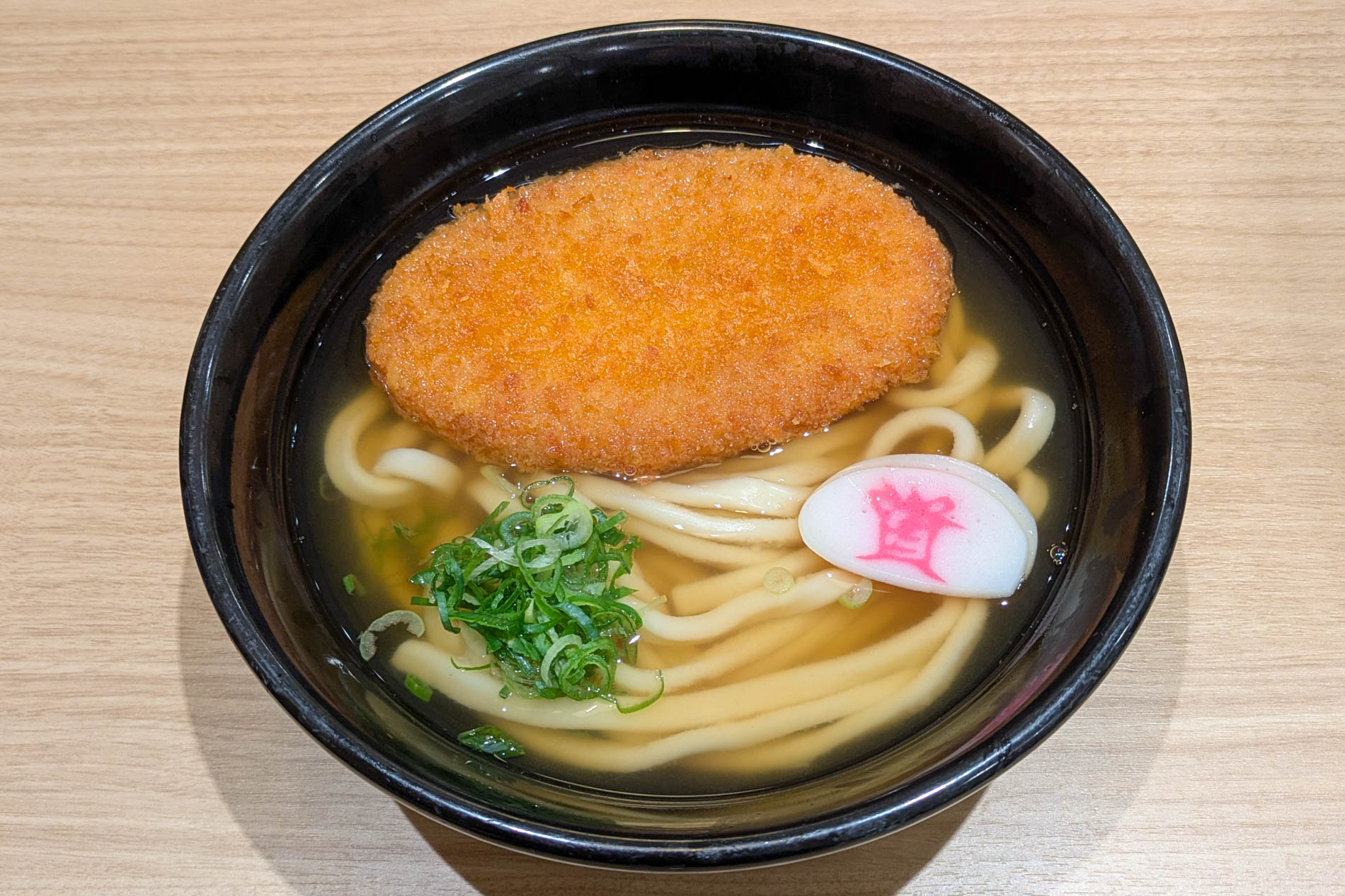 コロッケうどん