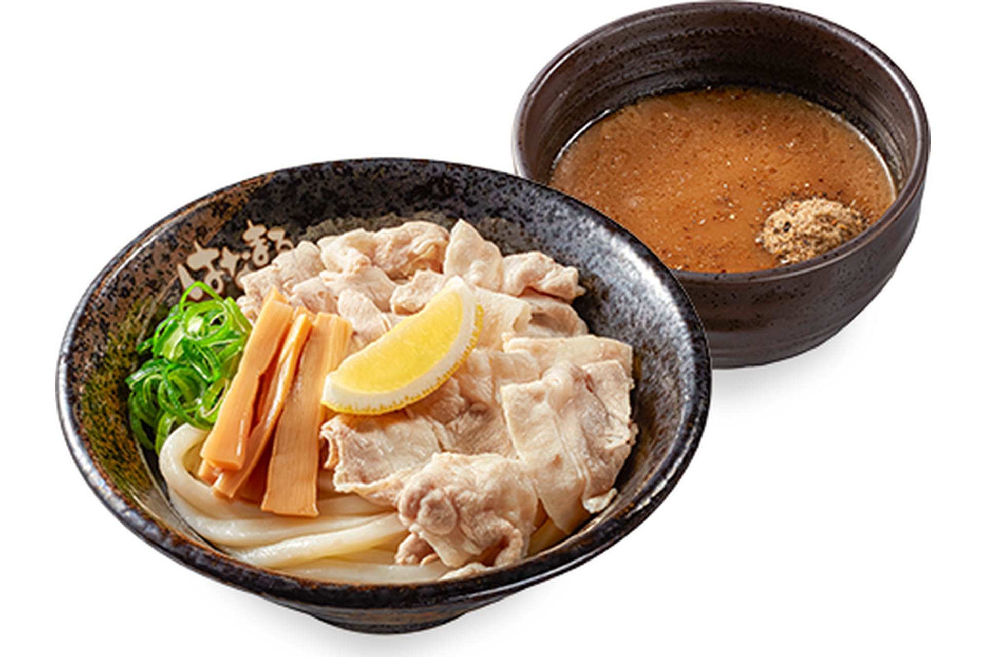 濃厚魚介豚骨つけ汁うどん