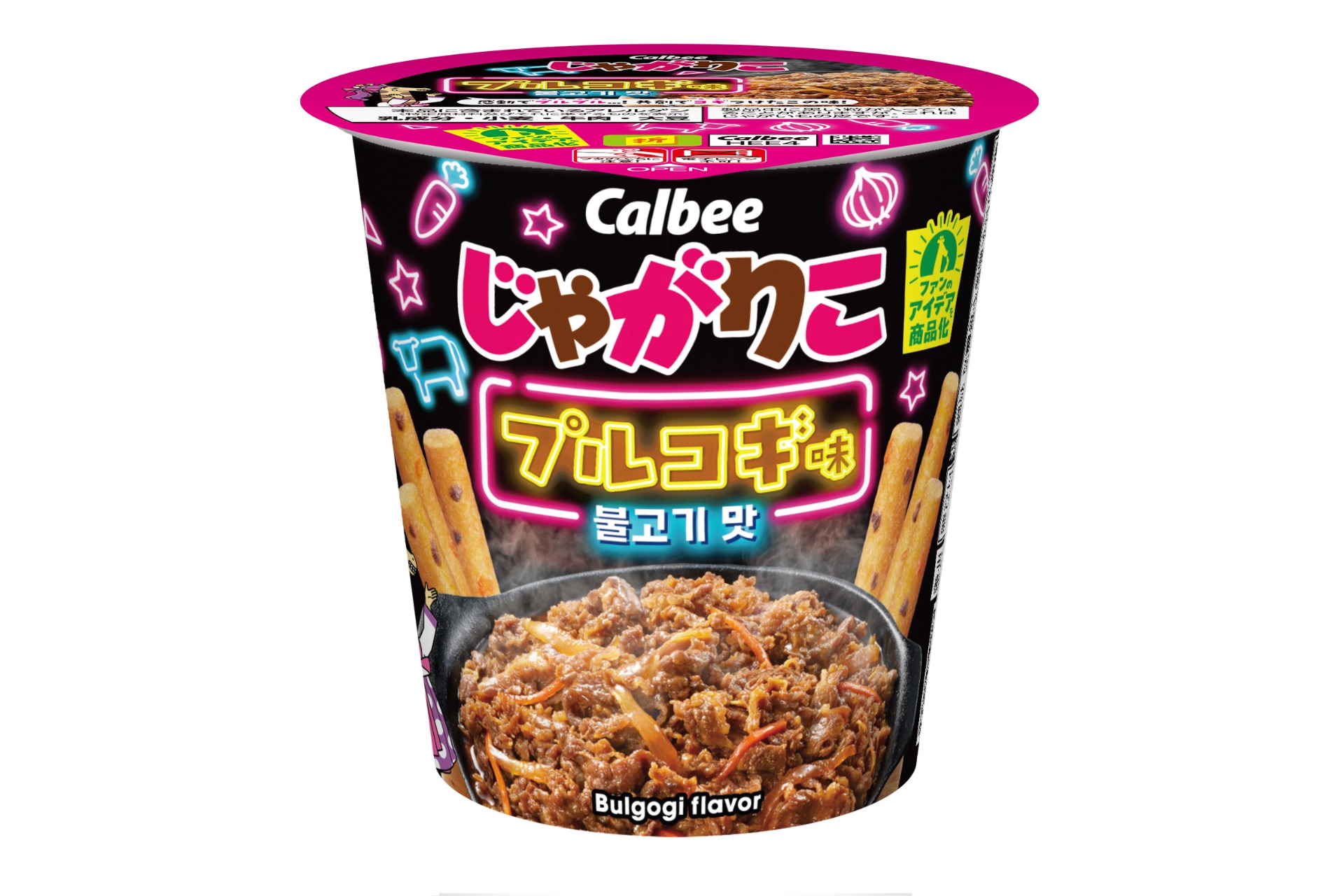 カルビー「じゃがりこ プルコギ味」