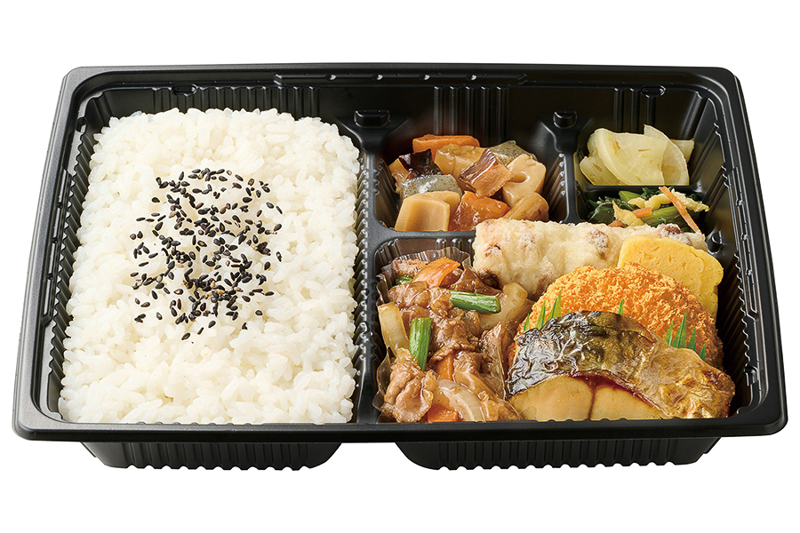 ほっともっと「幕の内弁当（牛焼肉）」
