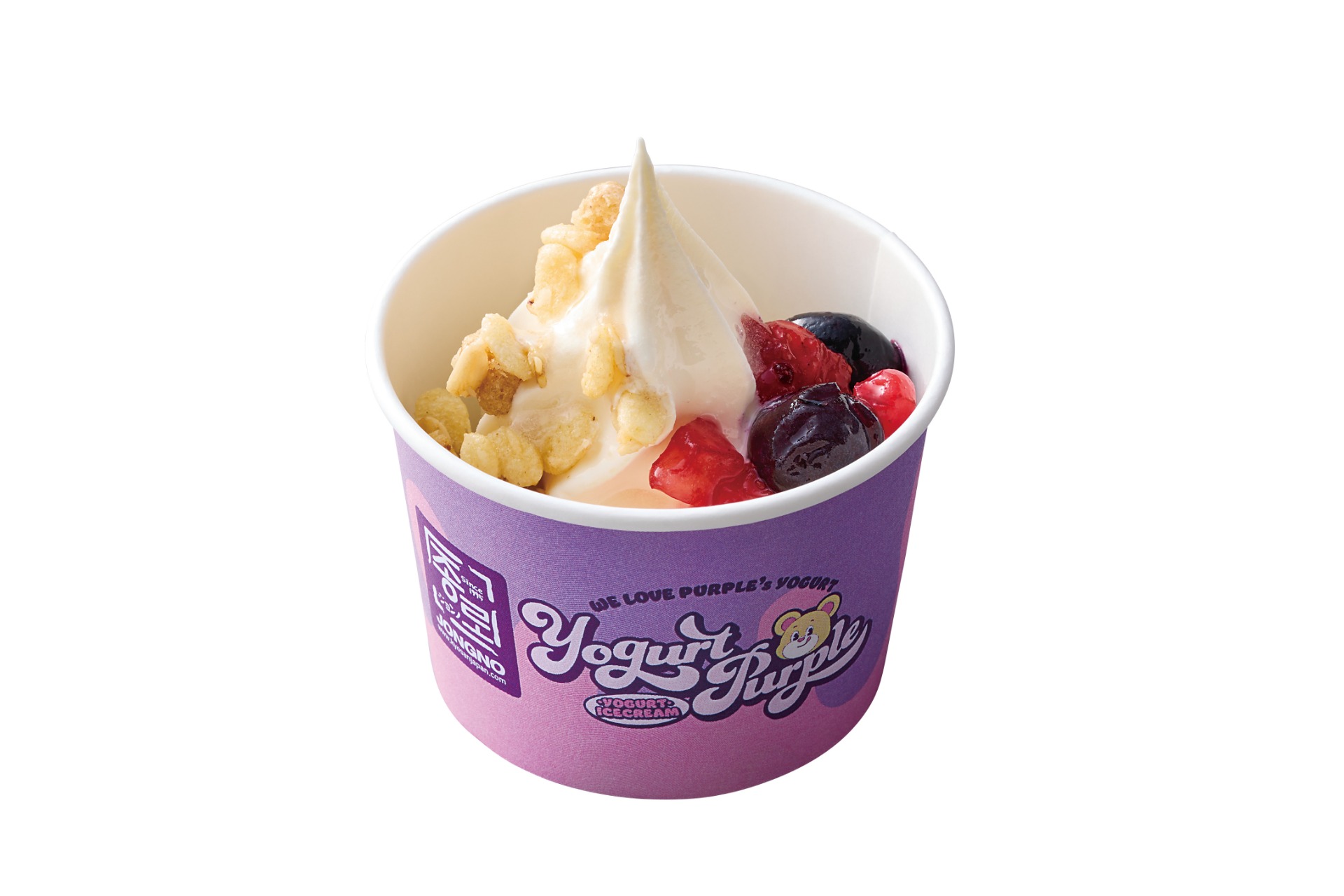 韓国のヨーグルトアイスブランド「Yogurt Purple」とのコラボ商品