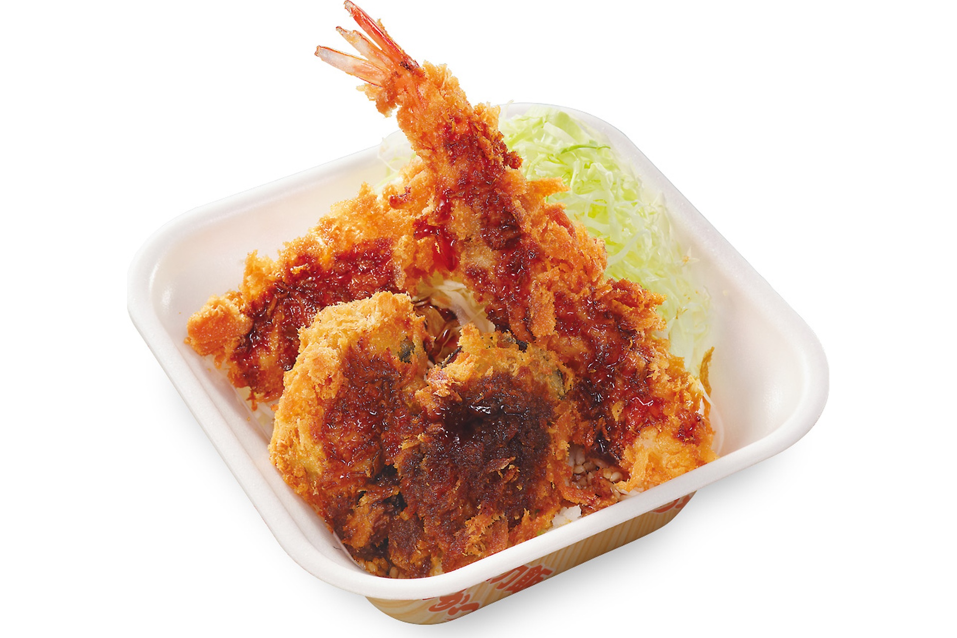 牡蠣と大海老の海鮮フライ丼弁当