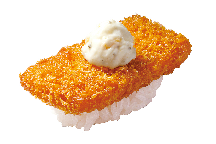 「ハムカツ握り」（176円）