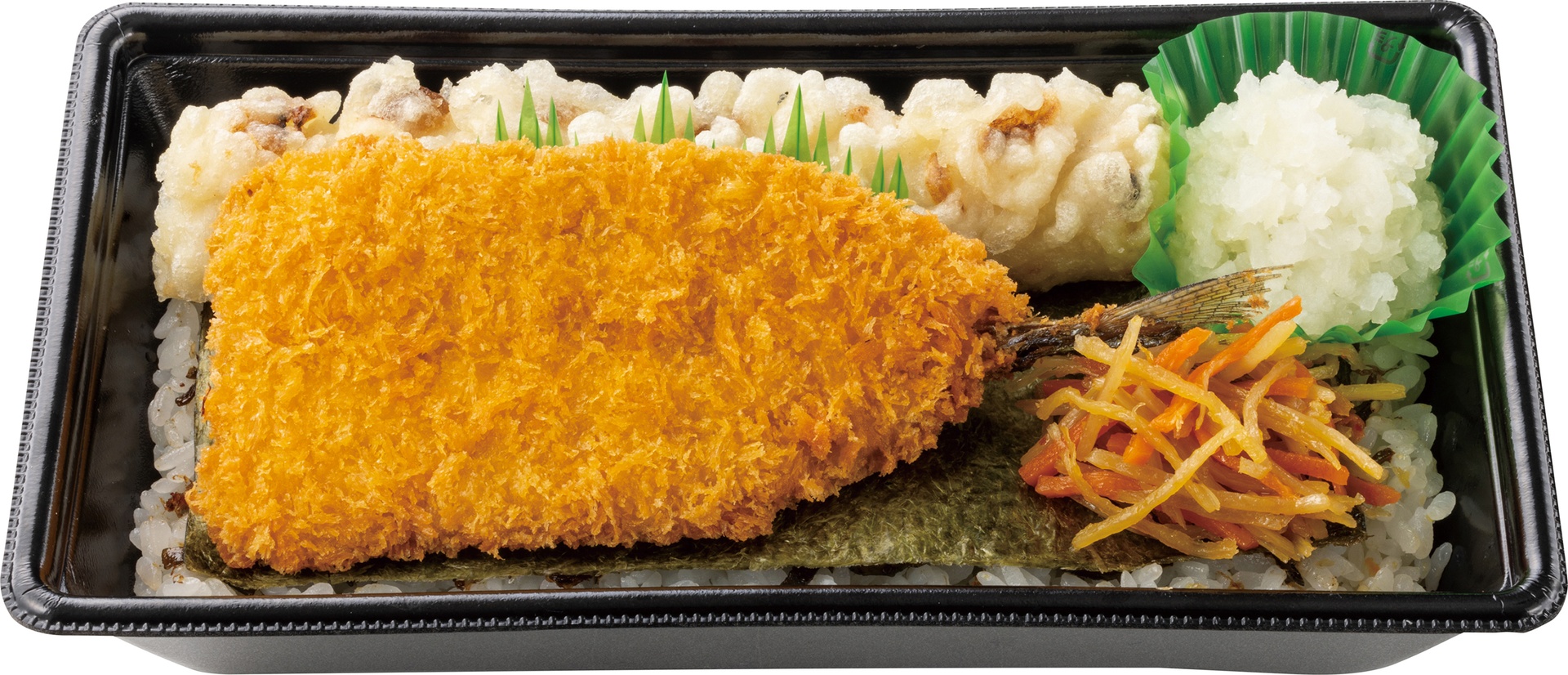 さんまフライのり弁当