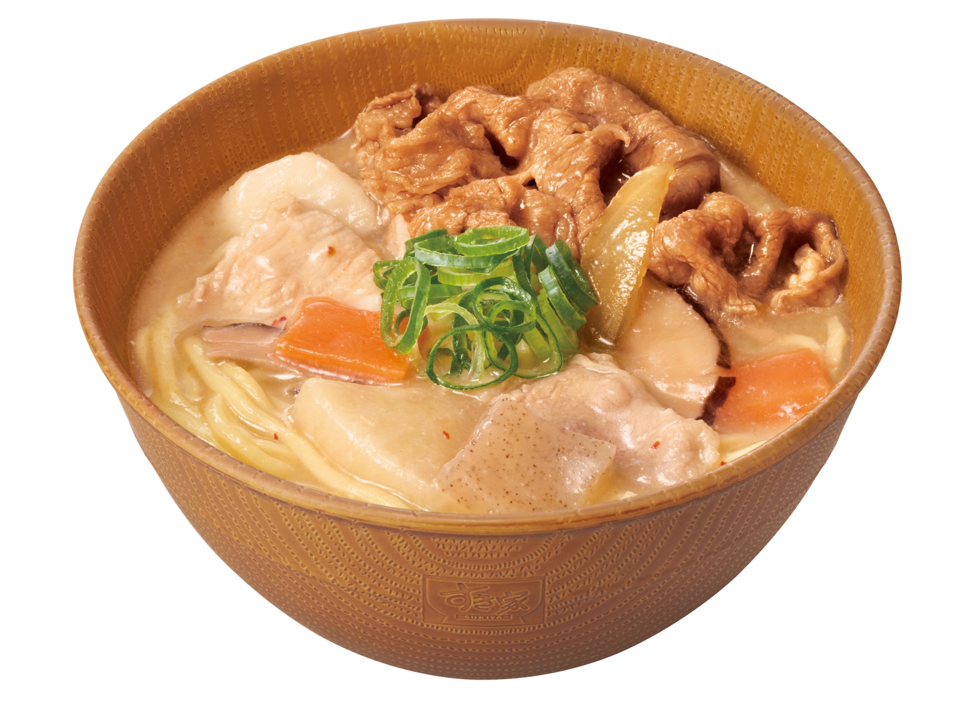「牛とん汁みそらーめん」（500円）