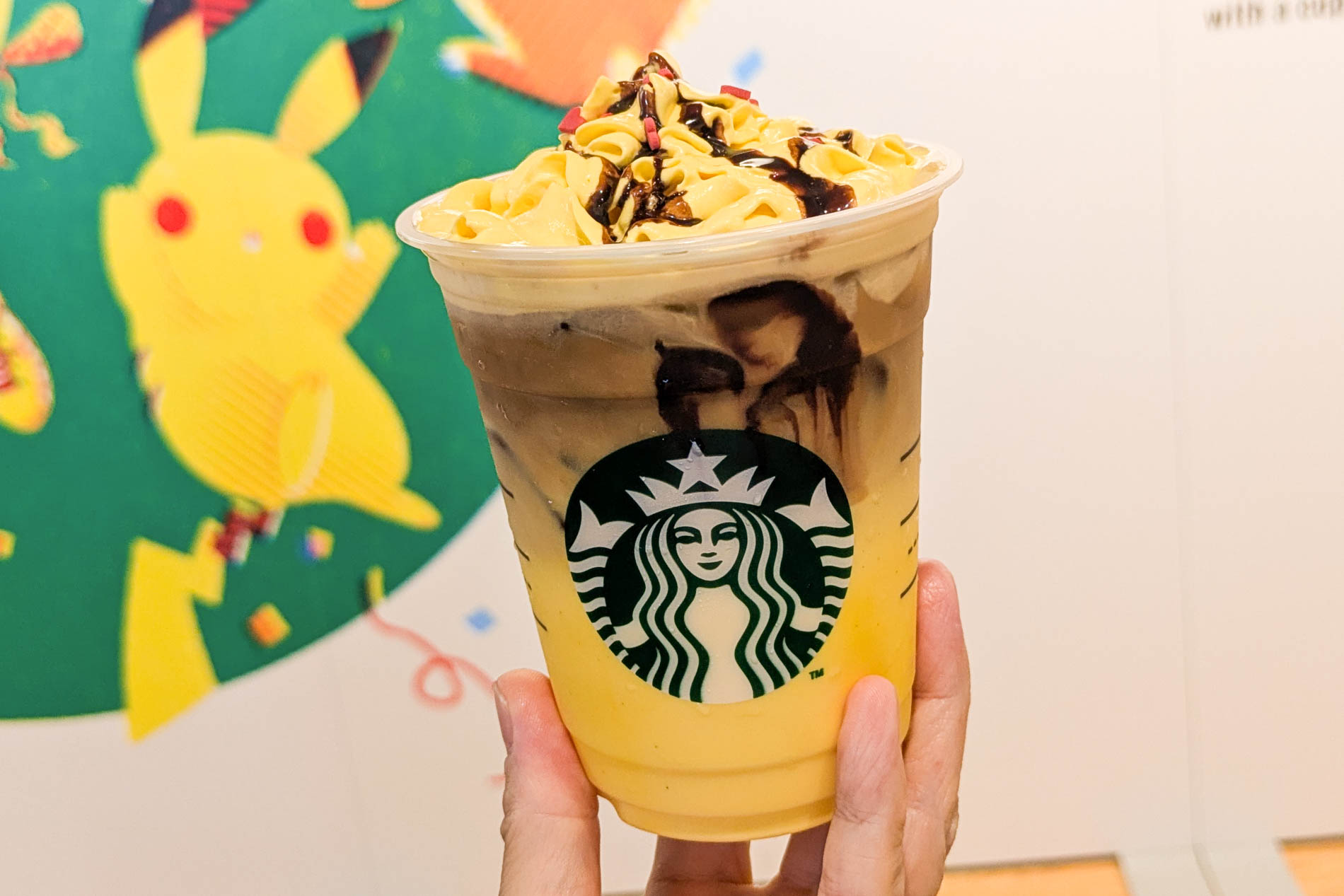ピカチュウ ハニークリーム ラテ