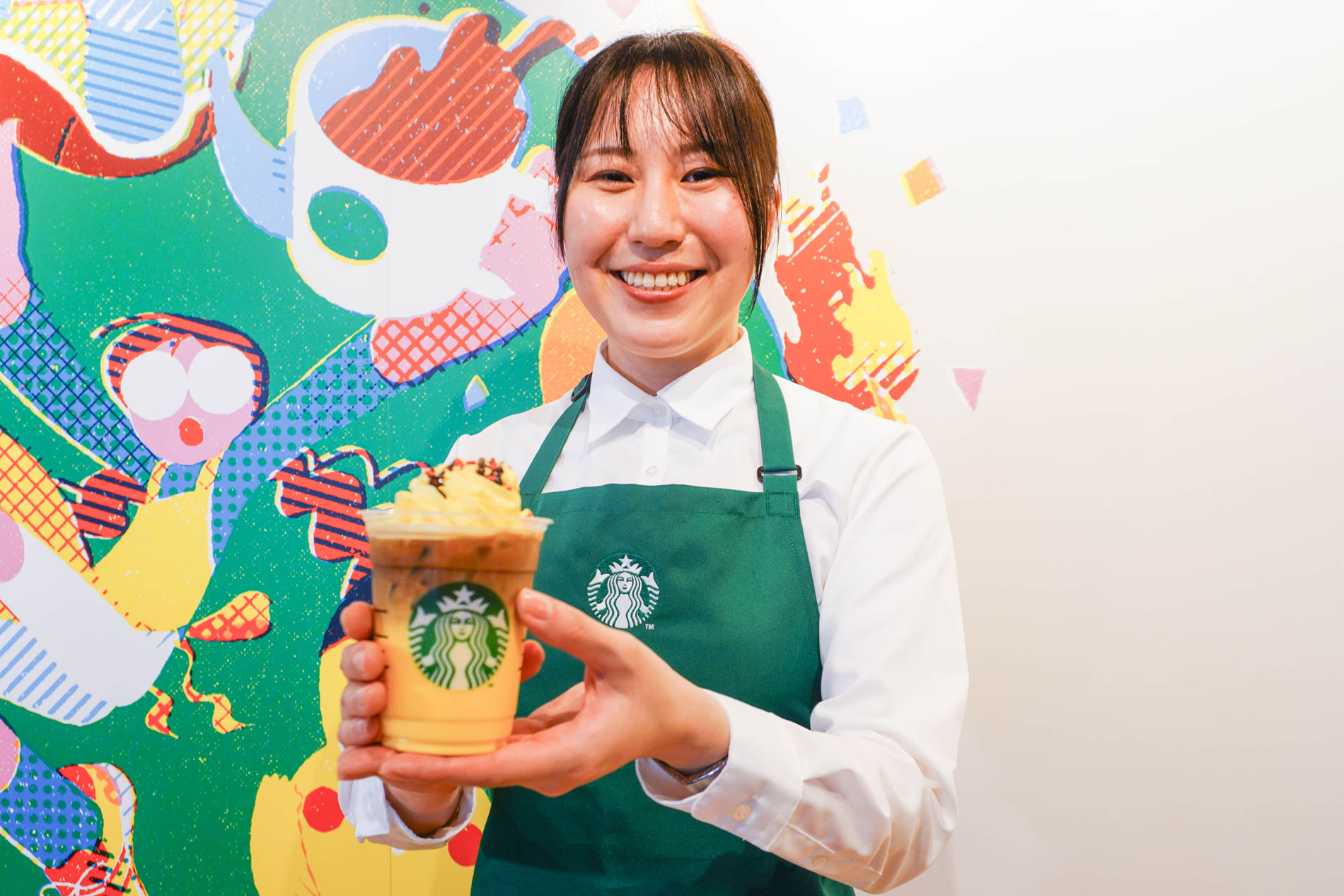 「ポケモン＋スターバックス バリスタバトル」で新田純子さんが考案した「ピカチュウ ハニークリーム ラテ」がチャンピオンに選出