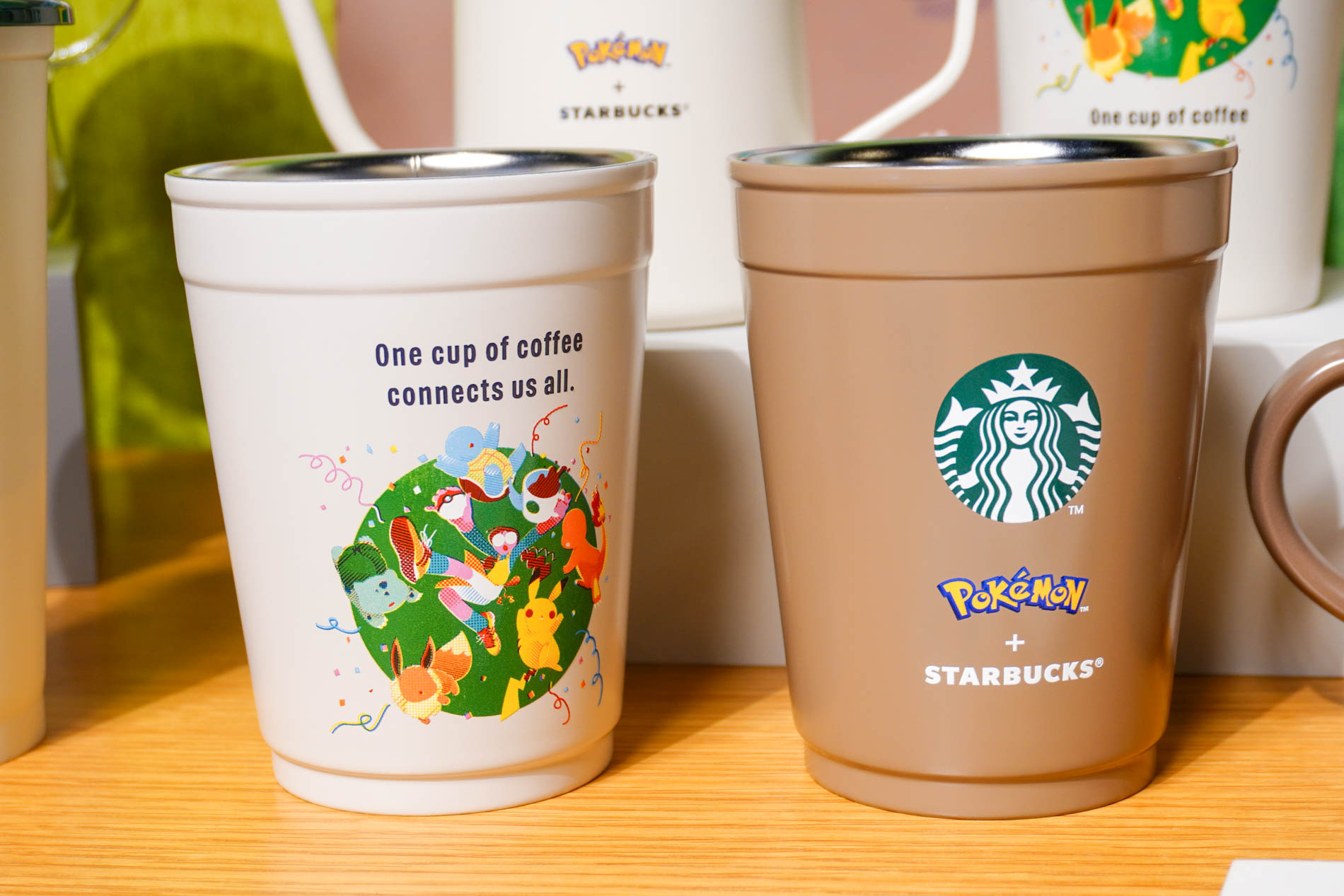 Pokémon + STARBUCKS 2WAY SSカップ/ホルダー 355mLコーヒーコネクション/コーヒーアドベンチャー