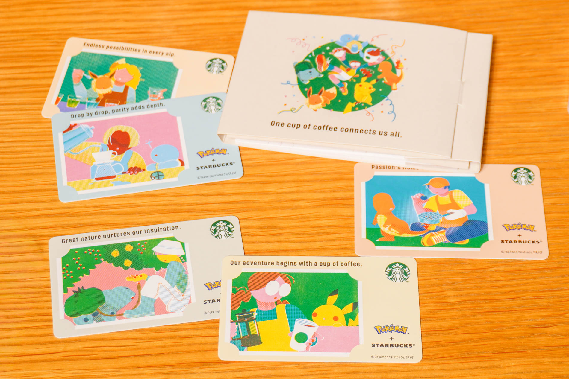 Pokémon + STARBUCKS スターバックス カード ギフト各種