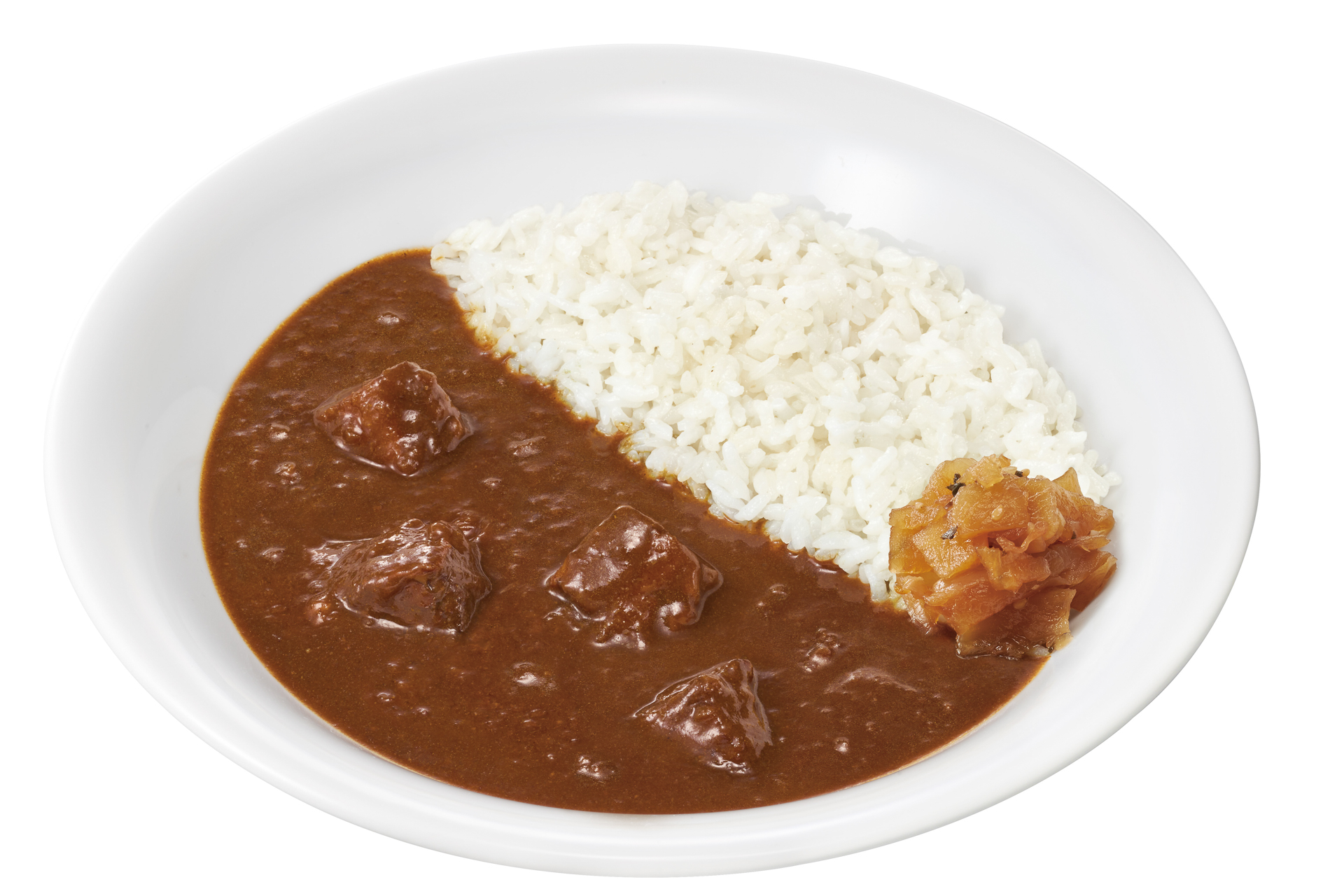「ビーフカレー」（並盛850円）