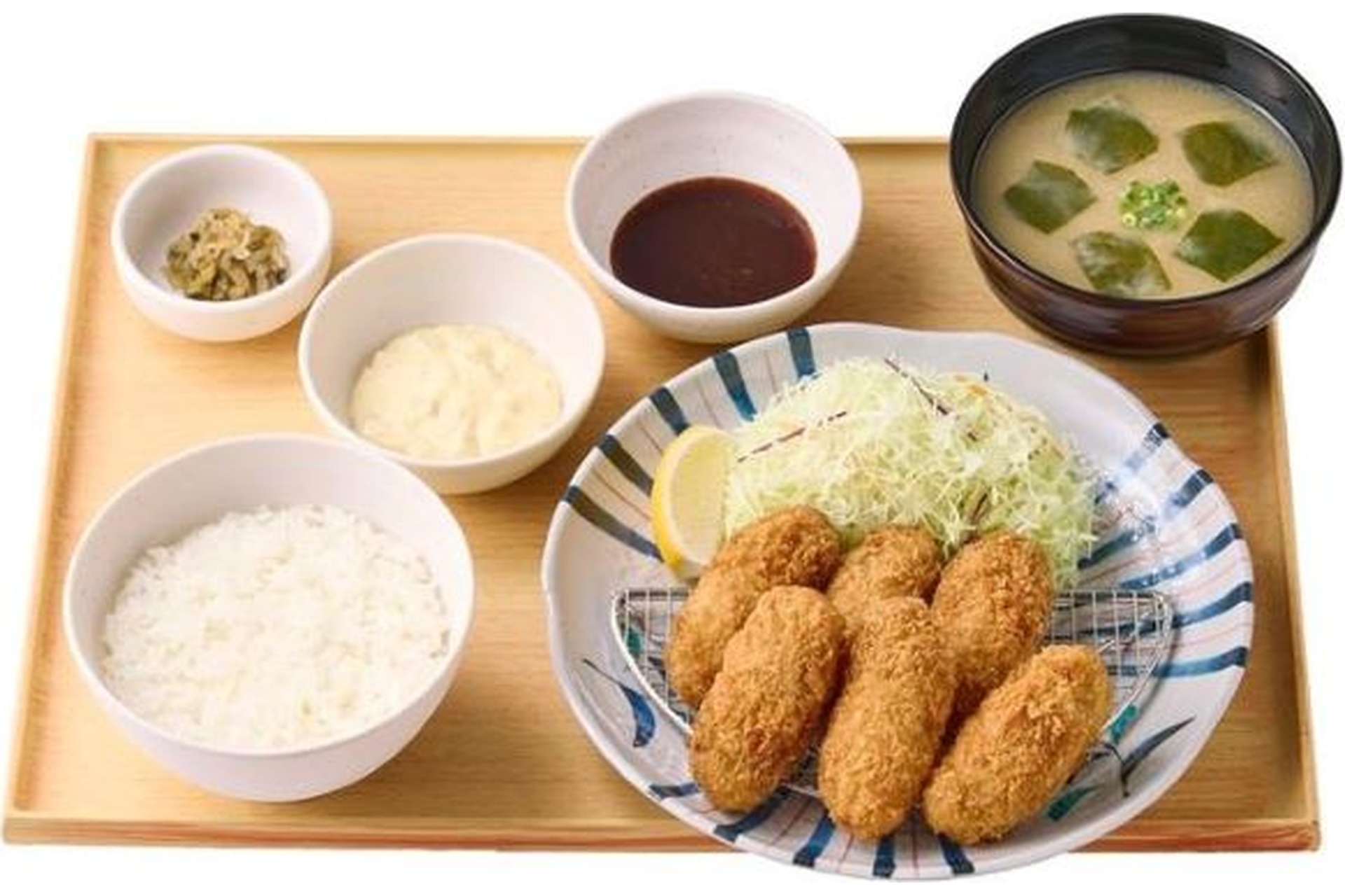 ～濃厚な海の恵み～かきフライ定食（6個）