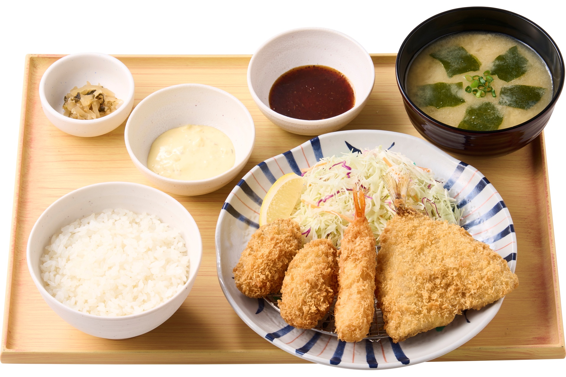 ～濃厚な海の恵み～かきフライミックス定食