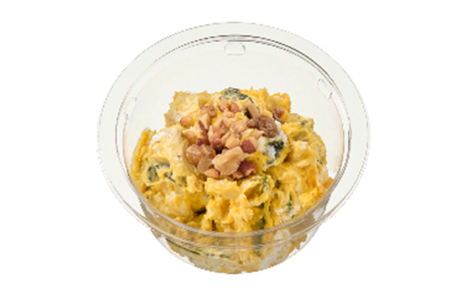 「北海道産かぼちゃとナッツのスイーツサラダ」（298円）