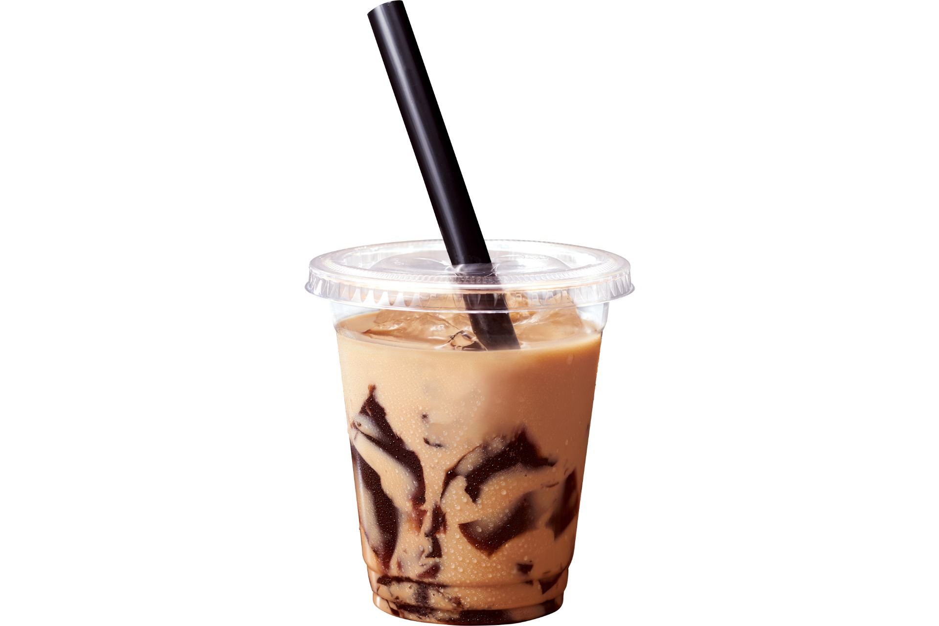 すき家の秋の定番「黒糖ゼリーほうじ茶ラテ」