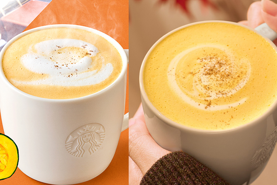 スターバックス「パンプキン スープチーノ」