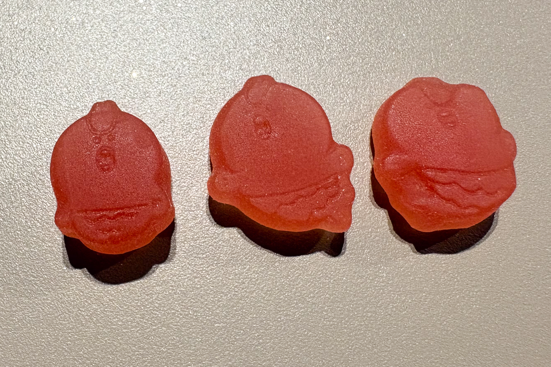 人魚の形をしたグミ（全3種）