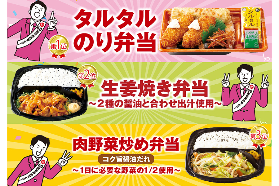 オリジン東秀「オリジン推し弁総選挙」の結果を発表
