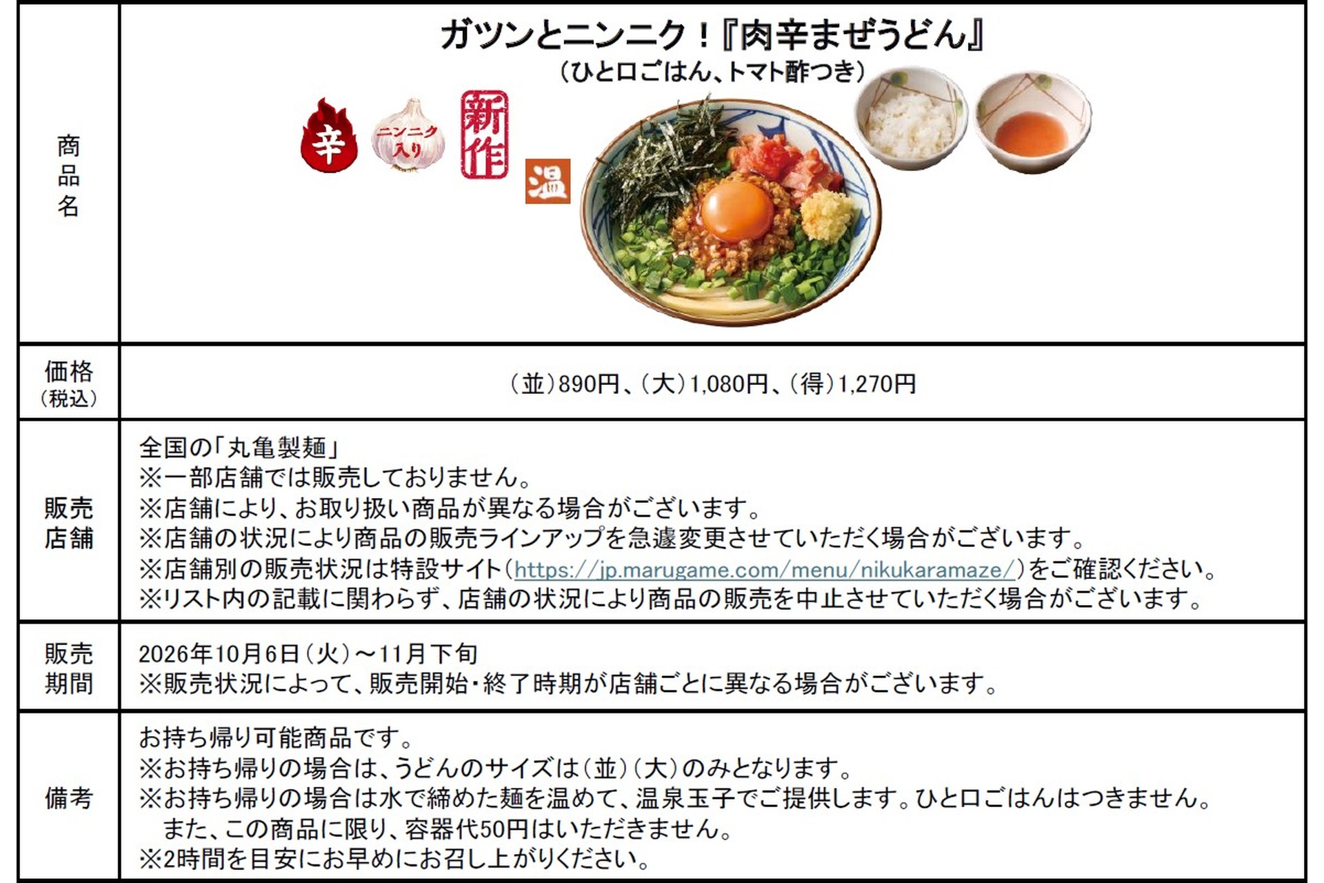 商品概要
