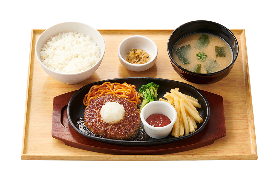 「和風おろしハンバーグ定食」（990円）