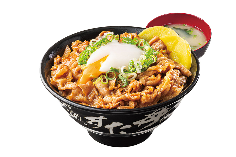 伝説のすた丼屋「温玉新味すた丼」（980円）