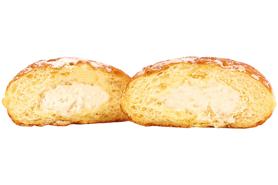 中にはバナナミルキークリーム