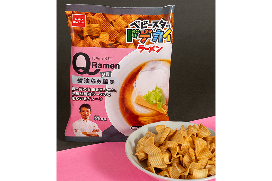 「ベビースタードデカイラーメンQ監修醤油らぁ麺味」（159円）